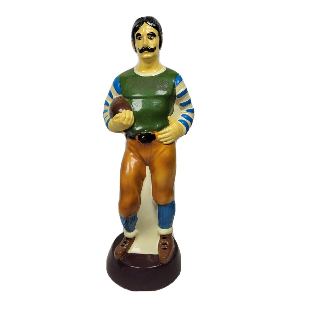 Kessler Whiskey Chalkware Mattel Advertising Football Player Figurine MCM VTG